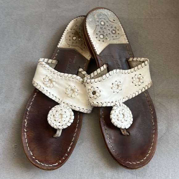 Jack Rogers white sandals - Picture 3 of 6